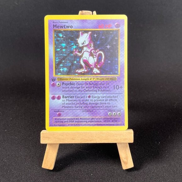 Mewtwo Base Set Shadowless 1st Edition \